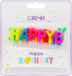 Свеча Буквы Арт. СВБ, 13шт, детальное фото