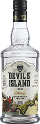 Ром DEVIL'S ISLAND Бланко выдержанный 37,5%, 0.5л, вид