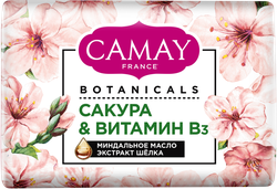 Туалетное мыло CAMAY Botanicals Японская сакура, 85г, фотография