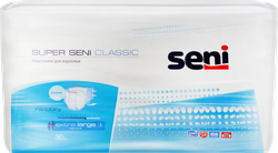 Подгузники для взрослых SENI Super Seni Classic Extra large, 30шт, детальное фото