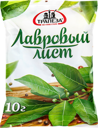 Лавровый лист ТРАПЕЗА, 10г, крупный план