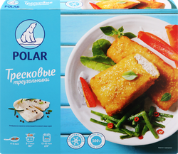 Треугольники рыбные замороженные POLAR в панировке, 300г, фотография