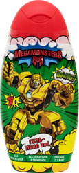 Гель-пена для мальчиков MEGAMONSTERS 2в1, 300мл, картинка