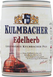 Пиво светлое KULMBACHER Edelherb фильтрованное пастеризованное 4,9%, 5л, фото