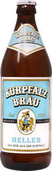 Пиво светлое KURPFALZ Brau Helles фильтрованное непастеризованное, 5,2%, 0.5л, изображение