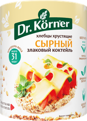 Хлебцы DR KORNER Злаковый коктейль сырный, 100г, изображение