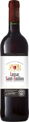 Вино LUSSAC SAINT-EMILION Бордо Эксперт Клаб выдержанное красное сухое,  0.75л, изображение