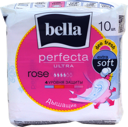 Прокладки BELLA Perfecta Ultra Rose Deo fresh ультратонкие, 10шт, фото