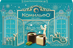 Конфеты КОМИЛЬФО Фисташка с двухслойной начинкой, 116г, картинка