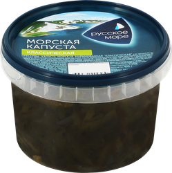 Морская капуста маринованная РУССКОЕ МОРЕ Классическая, 450г, изображение