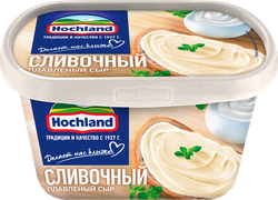 Сыр плавленый HOCHLAND сливочный 55%, без змж, 400г, детальное фото