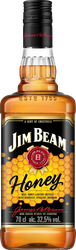 Напиток спиртной JIM BEAM Хани на основе виски 30–32,5%, 0.7л, крупный план
