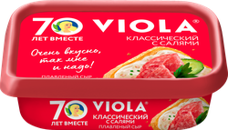 Сыр плавленый VIOLA Классический с салями 35%, без змж, 190г, картинка