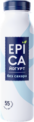 Йогурт питьевой EPICA Натуральный 2,9%, без змж, 260г, вид