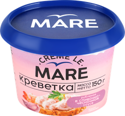 Креветка MARE рубленая, в сливочно-чесночном соусе, 150г, детальное фото