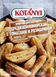 Приправа для картофеля KOTANYI Средиземноморская, с томатами и розмарином, 20г, детальное фото