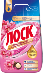 Стиральный порошок ЛОСК Ароматерапия Орхидея и масло макадамии, 4,05кг, вид