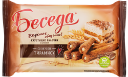 Изображение товара Палочки хрустящие ESSEN Беседа со вкусом тирамису, 180г