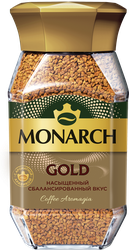 Кофе растворимый MONARCH Gold натуральный сублимированный, 190г, фотография