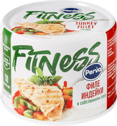 Индейка PERVA Fitness, филе в собственном соку, 180г, картинка