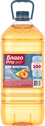 Масло фритюрное подсолнечное БЛАГО Pro рафинированное дезодорированное, 5л, вид