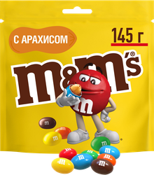 Драже M&M'S Арахис, 145г, фото