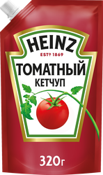 Кетчуп HEINZ Томатный, 320г, изображение