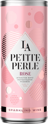 Вино игристое LA PETITE PERLE розовое полусладкое, 0.25л, картинка