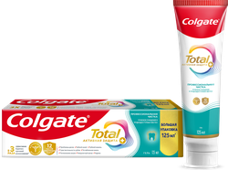 Зубная паста COLGATE Total 12 Профессиональная чистка со специальным ингредиентом для гладких и блестящих зубов, с цинком и аргинином для антибактериальной защиты, 125мл, картинка
