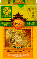 Чай зеленый SHENNUN Молочный Улун китайский, листовой, 100г, фото
