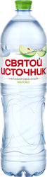 Изображение товара Вода СВЯТОЙ ИСТОЧНИК со вкусом яблока, негазированная, 1.5л