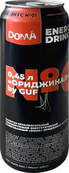 Напиток энергетический DOMA Ориджинал By GUF, 0.45л, фото
