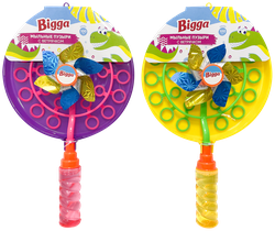 Игрушка BIGGA Гигантские мыльные пузыри, 100мл, детальное фото