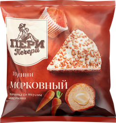 Тортини ПЕРИПЕЧЕРИ Морковный с начинкой со вкусом апельсина, 315г, картинка