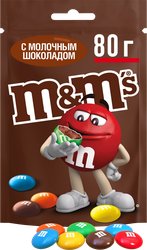 Драже M&M'S Шоколад, 80г, фото