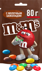 Драже M&M'S Шоколад, 80г, фото