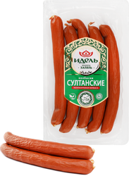 Колбаски полукопченые ИДЕЛЬ Султанские, категория В, 300г, вид