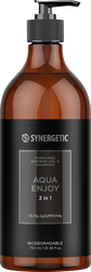 Гель для душа мужской SYNERGETIC Aqua Enjoy 2в1, 750мл, фотография
