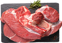 Шейно‑лопаточный отруб говяжий на кости ЛЕНТА FRESH, детальное фото