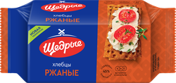 Хлебцы ржаные ЩЕДРЫЕ, 100г, фотография