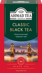 Чай черный AHMAD TEA Классический листовой, 100г, фото