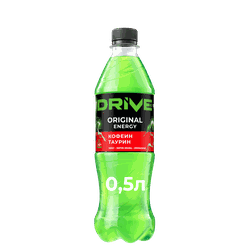 Напиток энергетический DRIVE ME Оригинальный газированный, 0.5л, вид