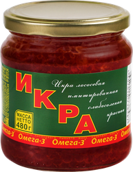 Икра красная имитированная БАЛТИЙСКИЙ БЕРЕГ, 480г, фото