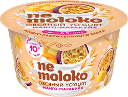 Изображение товара Продукт овсяный NEMOLOKO Yo'gurt Манго, маракуйя, 130г