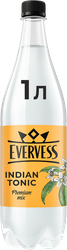 Напиток EVERVESS Индиан тоник сильногазированный, 1л, детальное фото