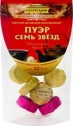 Чай КОНФУЦИЙ Пуэр Семь звезд, 50г, фотография