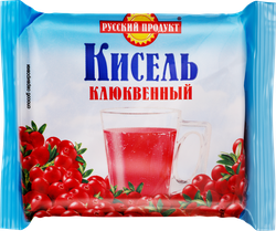 Кисель брикетированный РУССКИЙ ПРОДУКТ Клюквенный, 190г, детальное фото