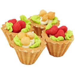 Пирожное ДОБРЫНИНСКИЙ Корзиночки мини, 128г, вид