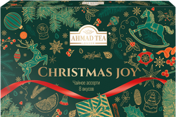 Набор чайный AHMAD TEA Радость Рождества Ассорти 8 вкусов, 40пак, крупный план