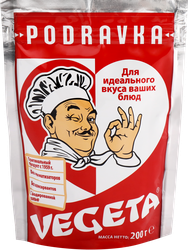 Приправа VEGETA Универсальная, с овощами, 200г, изображение